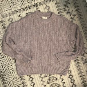 Light purple sweater